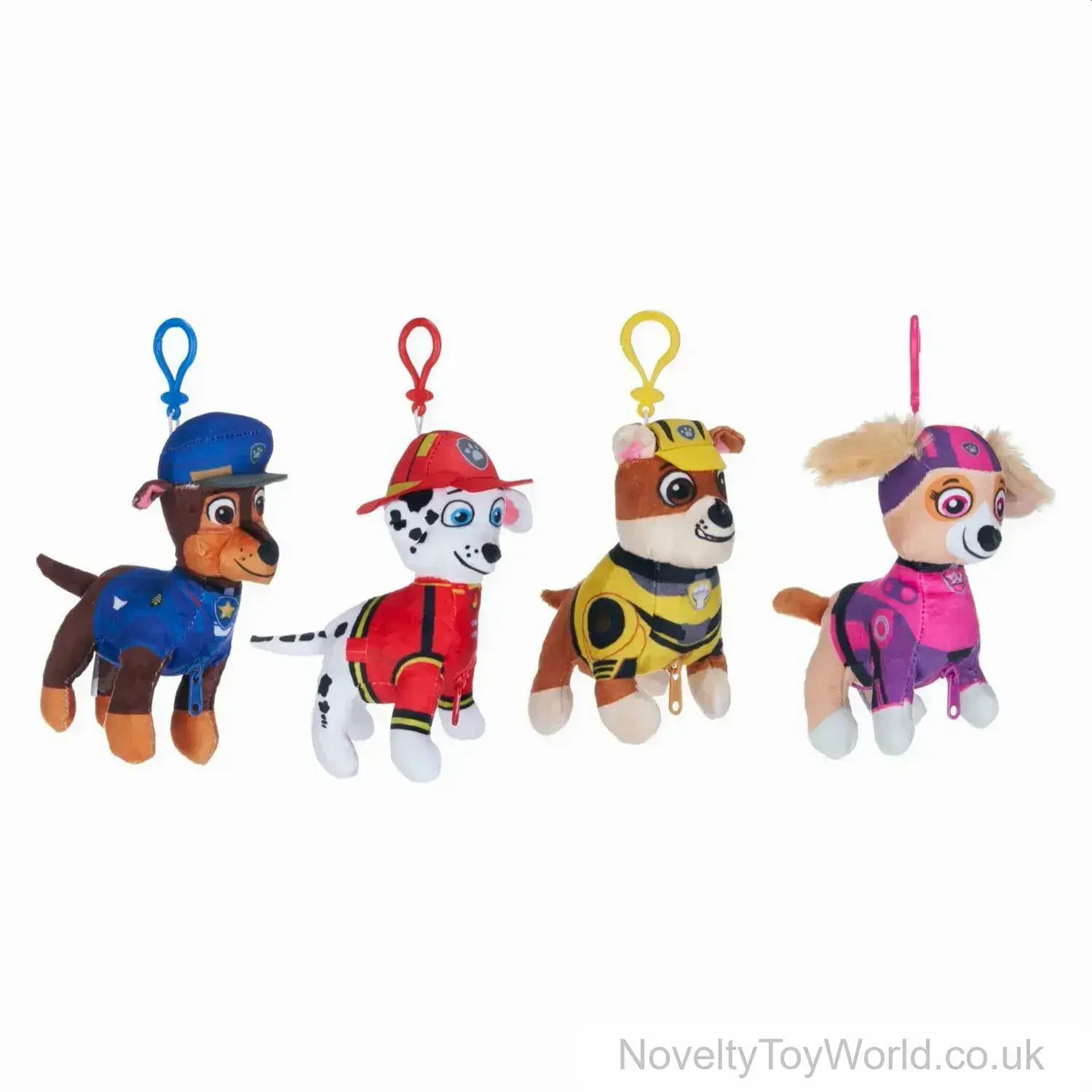 Wholesale Paw Patrol Plush Coin Purse with Bag Clip 14cm