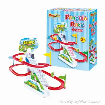 Penguin Race Track Game - Boxed