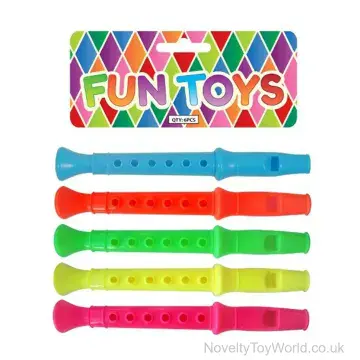 Penny Flute Whistle - Bag of 6 (14cm)