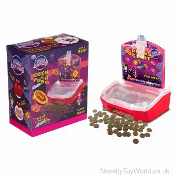 Penny Pusher Arcade Machine Toy with Lights & Sound