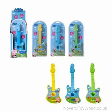 Peppa Pig Acoustic Guitar Toy For Toddlers (25cm)