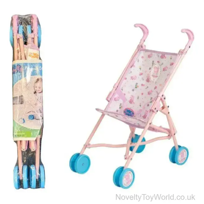 Peppa Pig Baby Doll Stroller (53cm) | Buy in Bulk Toys