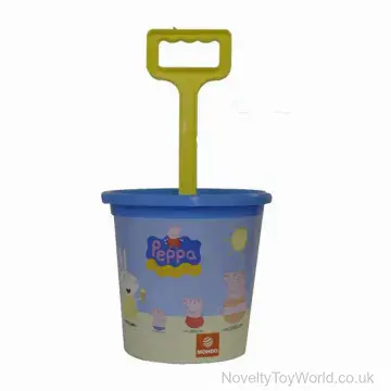 Peppa Pig Beach Bucket (17cm) & Spade (33cm)