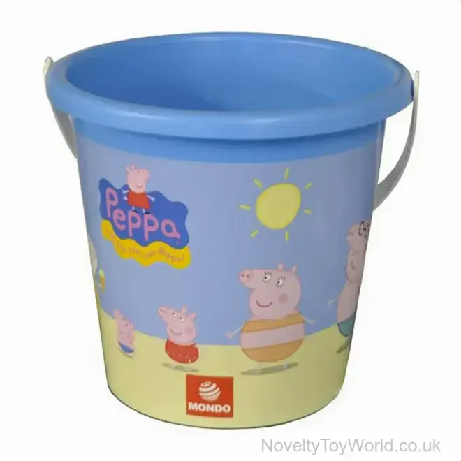Peppa Pig Beach Bucket for Kids (17cm) | Wholesale Beach Toys UK