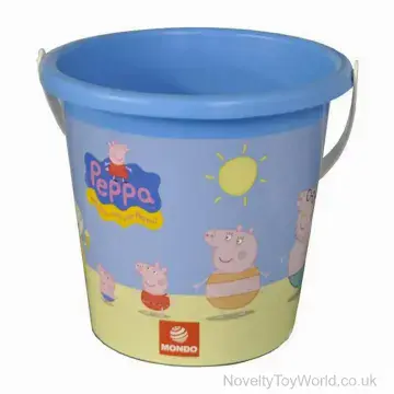Peppa Pig Beach Bucket for Kids (17cm)