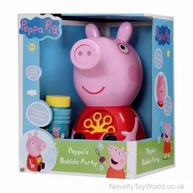 Peppa Pig Bubble Party Automatic Bubble Machine | Wholesale