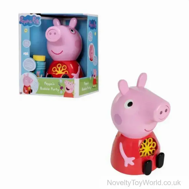 Peppa Pig Bubble Party Automatic Bubble Machine | Wholesale