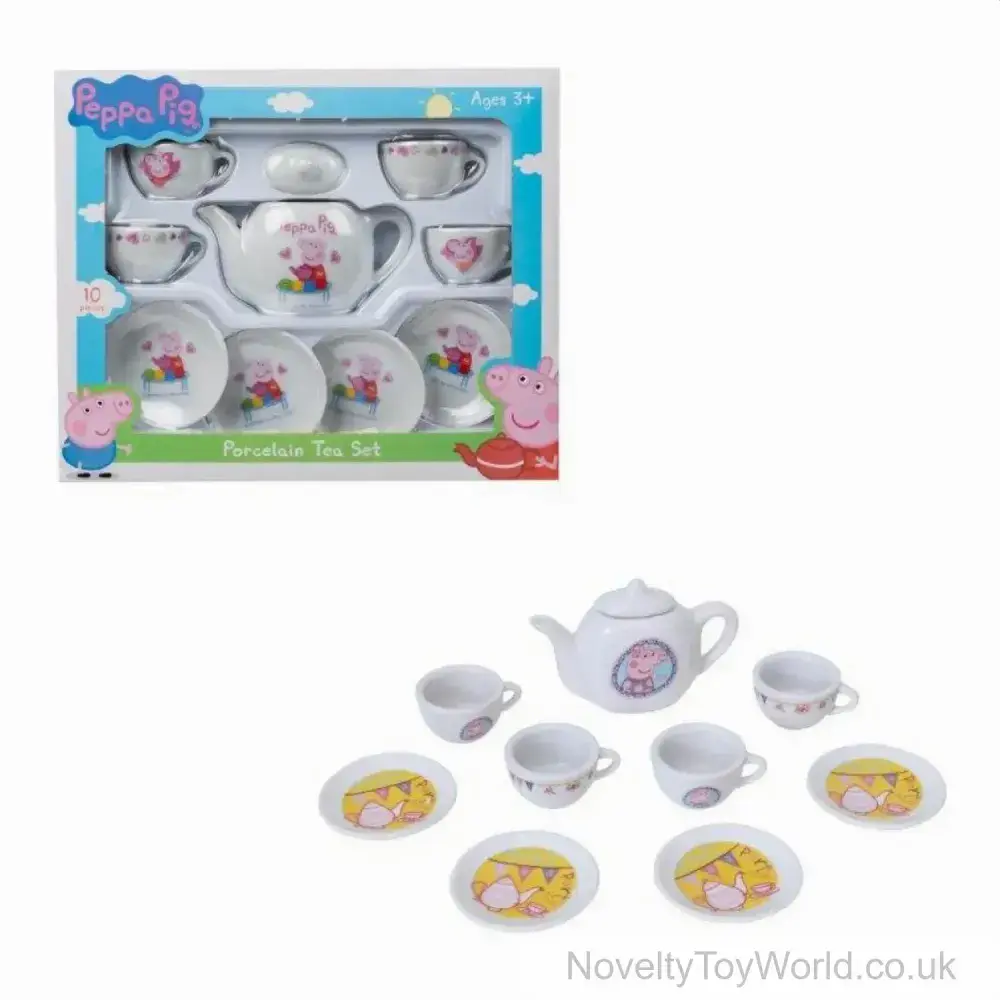 Peppa Pig Porcelain Tea Party Set (Boxed) | Wholesale Toys