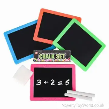 Personal Blackboard & Chalk Set (12cm x 9cm)