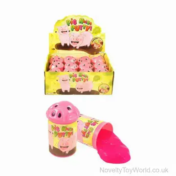 Piggy Noise Putty In Tub - Joke Toy