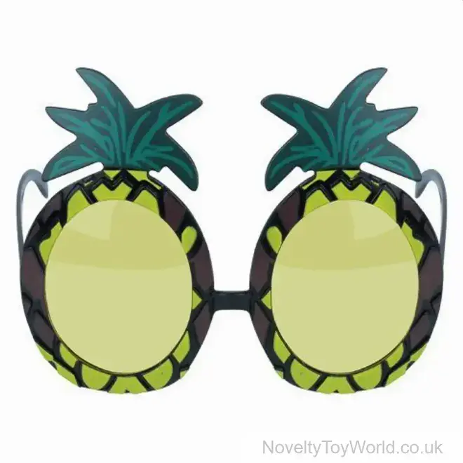 Wholesale | Pineapple Tropical Novelty Sunglasses | Fun Party Glasses