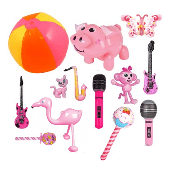 Pink Inflatables Assortment (100cm)