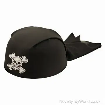 Pirate Bandana Fancy Dress Hat - Adult