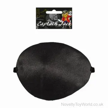Pirate Fancy Dress Eyepatch - Adult Size