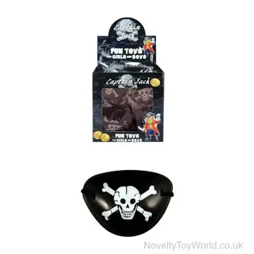 Pirate Skull & Crossbones Eye Patch for Fancy Dress