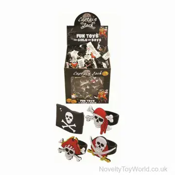 Pirate Themed Novelty Rubber Rings - Bulk Novelties