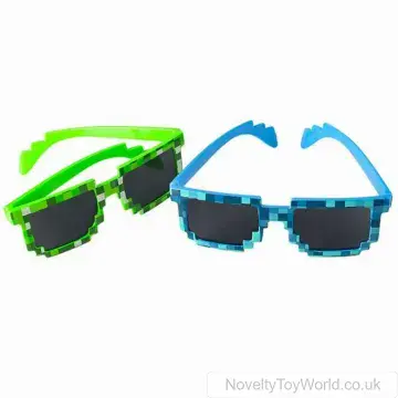 Pixel Pattern Party Sunglasses