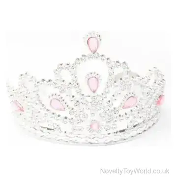 Plastic Princess Tiara - Pink