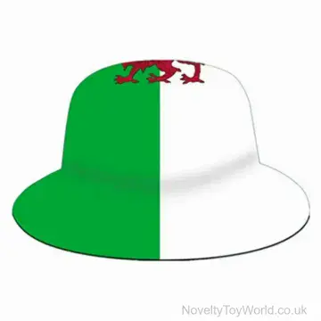 Plastic Wales Bowler Hat - Adult