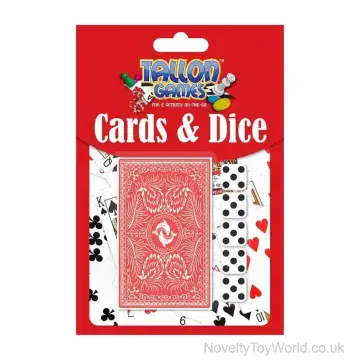 Playing Cards & 5 Dice Set - Game Supplies
