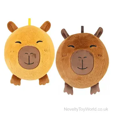 Plush Capybara Inflatable With Soft Fur (23cm)