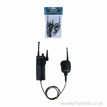 Police Radio Fancy Dress Toy