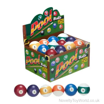 Pool Ball PU Foam Stress Toy (6cm)