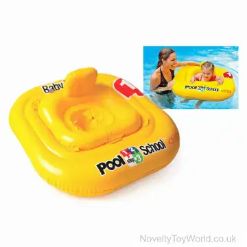 Pool School Inflatable Baby Seat Floaty (1-2 Years)