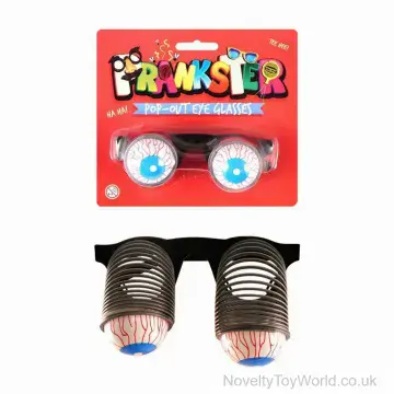 Pop Out Eyes on Springs Joke Glasses for Kids