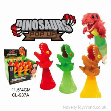 Pop Up T Rex Dinosaur Toy (11cm)