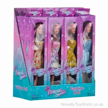 Princess Sparkle Fashion Doll - Assorted Outfits (28cm)
