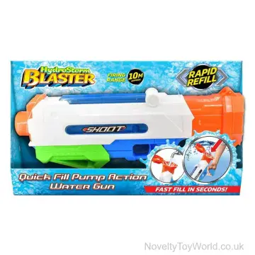 Pump Action Water Shotgun Toy - Quick Refill (38cm)