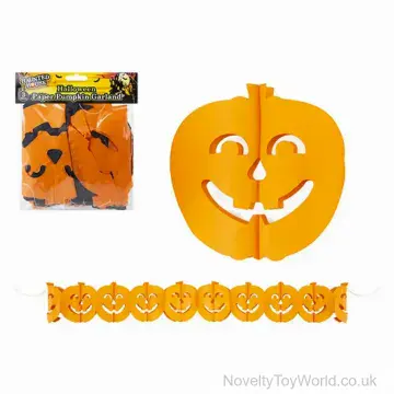 Pumpkin Garland Halloween Decoration (3 Meter Length)