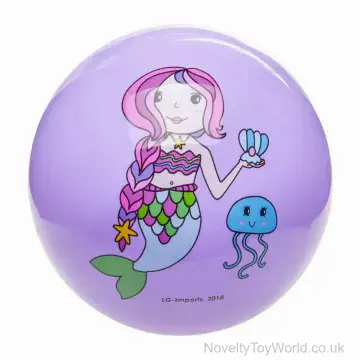 PVC Mermaid Play Ball (23cm)