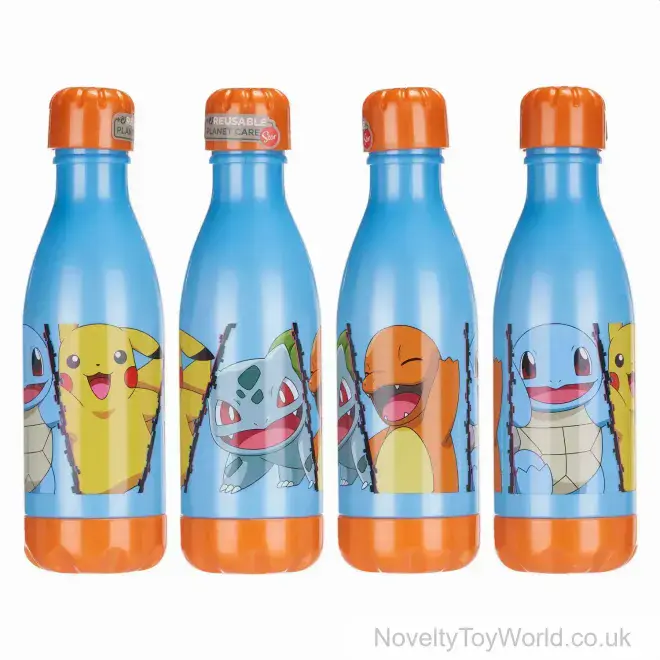PVC Pokémon Drinks Bottle For Kids (560ml) | Wholesale Branded Gifts UK