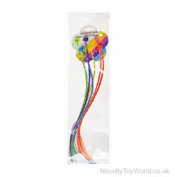 Rainbow Clip In Hair Extensions - Pack of 6 (38cm)