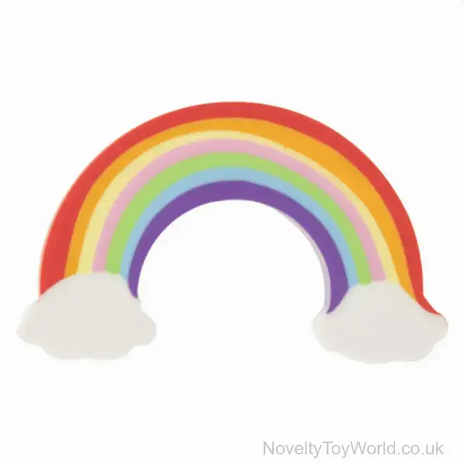 Rainbow Eraser (4cm) | Bulk Rainbow Pencil Eraser