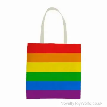 Rainbow Pride Colours Tote Carry Bag (40cm)