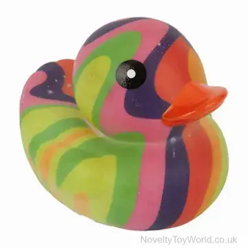 Rainbow Rubber Duck (8.5cm)