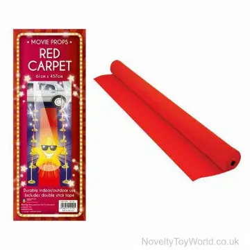 Red Carpet Party Floor Decoration (4.5 Metres)