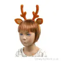 Reindeer Baby Deer Antlers & Ears Headband | Christmas Fancy Dress