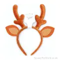 Reindeer Baby Deer Antlers & Ears Headband | Christmas Fancy Dress