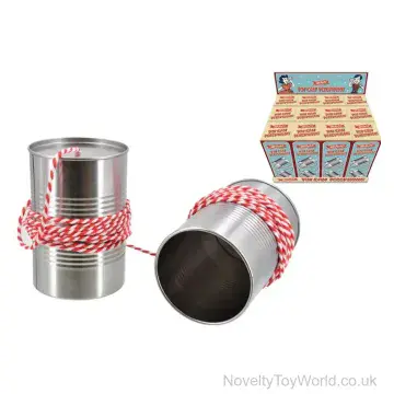 Retro Tin Can Phone For Kids (Boxed - 22cm x 8cm x 8cm)