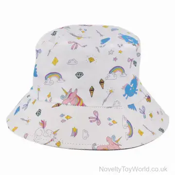 Reversible Unicorn Bucket Hat - Child Size