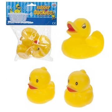 Rubber Duck Family 3 Bath Duckies Collection