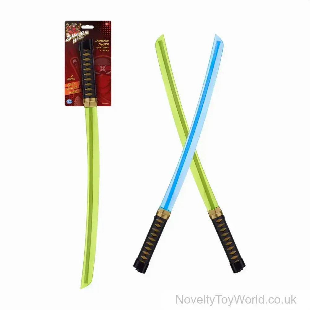 Samurai Sword Toy With Lights & Sound (58cm) | Wholesale Children's Toys UK