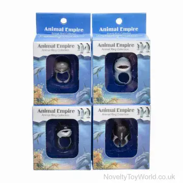 Sea Animal Finger Ring in Box - One Size Fits All (8cm)
