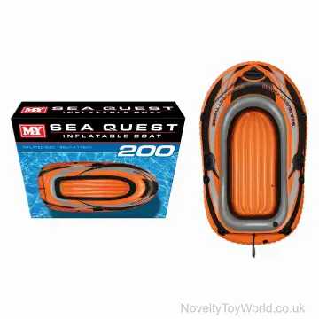 Sea Quest 200 Inflatable Rubber Dinghy Boat (196 x 116cm)