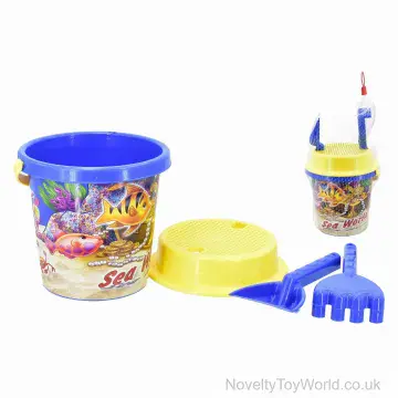 Sea Theme Bucket, Spade & Rake Set