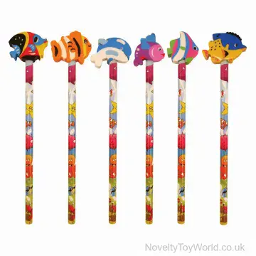 Sealife Pencil with Rubber Eraser Top